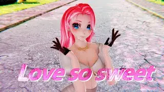 ≡MMD≡ Megurine Luka - Love so sweet / Cherry bullet [4KUHD60FPS]
