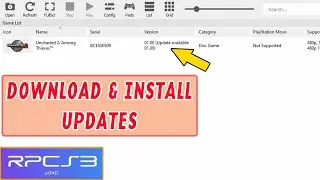 RPCS3 - How To Update Games on RPCS3