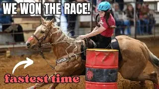 DAKOTA WINS! Barrel Race Vlog!