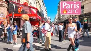Paris, France -🔥 Paris hot sunny weekend, April 5, 2025 - Paris walking tour 4K HDR