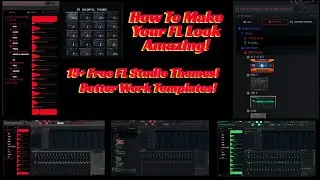Free FL Studio 24 Themes + Drumkit Templates!