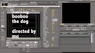 Rolling Titles - Adobe Premiere Pro CS5 Video Tutorial