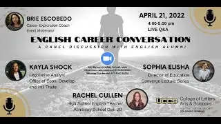English Career Conversations Panel - April 2022
