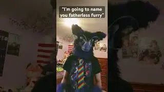 I’m going to name you… #furry #furries #antizoo #fursuit #dinomask #therian #quadrobist #fursuiter