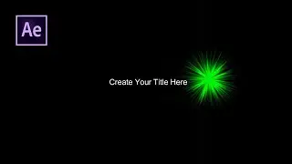 After Effects Create Your Title Here 023 SRT PRODUCTION HOUSE