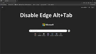 How to Prevent Alt+Tab from Switching Edge Tabs