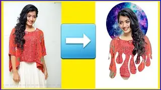 Dripping Effect | Picsart Tutorial | logo portrait | quick edit