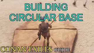 Conan Exiles - Circular base building (Guide)