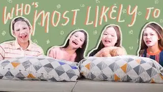 WHO'S MOST LIKELY TO CHALLENGE (with my sisters) || Vlog 13 || Zephanie Vlog