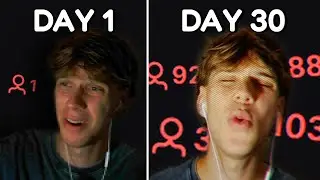 How much can you grow on Twitch in 30 days?
