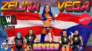 Zelina Vega & the LWO WWE Elite Mattel Creations Figure Review!