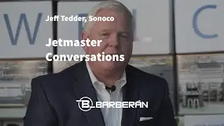 Jeff Teder, from Sonoco, at Barberán's Open House