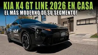KIA K4 GT LINE 2026 VERSIÓN 2.0 🔴 YA LO TUVIMOS EN CASA
