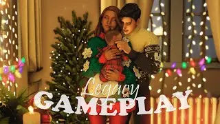 Идеальное Рождество в The Sims 4🎅Какао, гирлянды и волшебство!🎄✨