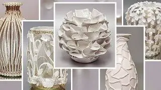 DIY😍5 original ideas on how to make vases with your own hands.