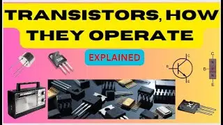 TRANSISTORS, how they operate || Explained