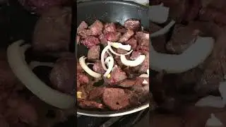 Жаренная печень  