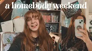 a cozy, homebody weekend reading romance books and cooking 🧸📚 vlog 05