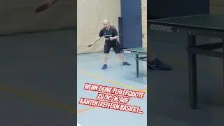 The Edge of Glory (NOT!) #tabletennis #edgeofglory #shorts