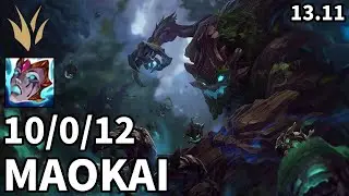 Maokai Jungle vs Master Yi - EUW Master | Patch 13.11