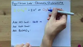 Equilibrium Lab ANSWERS: Chromate/Dichromate