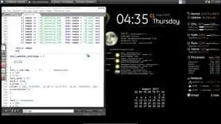 XFCE. Настройка conky - часть [4/4].