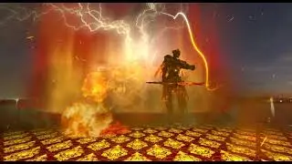 VRChat Dark Souls Dance to Dramaturgy with Custom Particles
