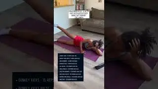 trying keech 🍑 bubble-butt workout for a month