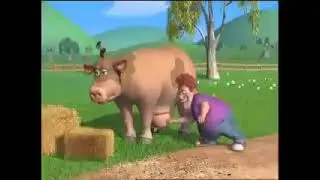 Brachiosaurus sneezes on Snotty Boy
