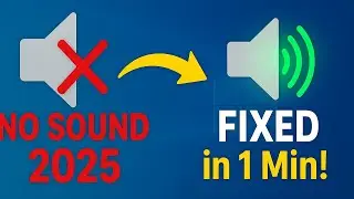 Audio not working on PC? Quick fix for sound issues