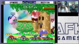 AFKM19 | AaronScaring & 4fun vs. Spy & Sirmeris | Melee Doubles