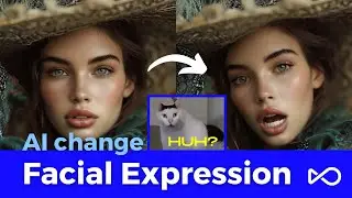 😊 😭 😡 😉 😲 Change Anyone's Facial Expression in Real Time With AI - Perfect for People and Characters