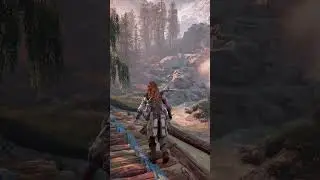 Morning walk with Aloy ☀️ #horizonzerodawn #gameplay #asmr