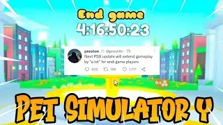 Pet Simulator X Will End😭😭