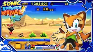 ✪ Sonic Runners Revival - Marine the Racoon & Version 2.1.0 [EXCLUSIVE PREVIEW SHOWCASE] ✪