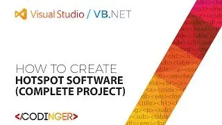 VB NET - How to create Hotspot Software (Complete Project)
