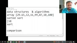BUBBLE SORT using python