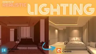 Interior Rendering Workshop 3Ds Max + Corona Render (Lighting)🔥