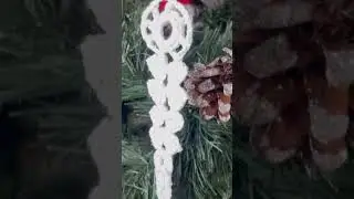 Сосулька крючком- новогодние хлопоты!