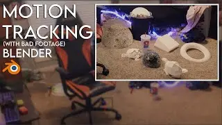 Motion Tracking is EASY! - Blender VFX Tracking Tutorial