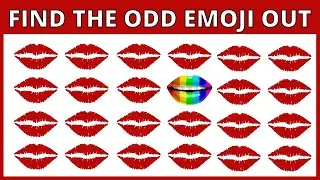 Find The Odd Emoji One Out | Spot The Odd Object One Out #4