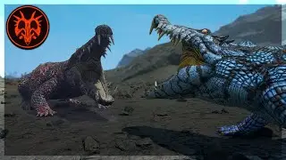 KAPROSUCHUS BATTLE ROYALE! | Path of Titans Velocci Deathmatch Server