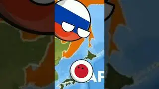 Чьи Курилы? #shorts #countryballs #japan #russia #kurils #usa #meme #youtube