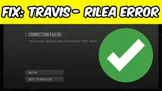 How to Fix Call Of Duty Warzone Travis Rilea Error (100% Working)