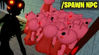 HOW TO SPAWN UNLIMITED NPCs In Roblox Piggy.. *NEW GLITCH*