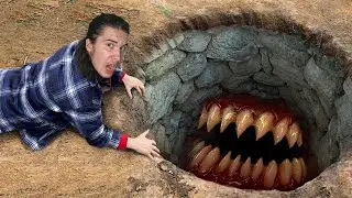 NE PRIBLIŽAVAJTE SE OVOJ RUPI JER ĆE VAS USISATI I POJESTI SA OGR0MNIM ZUBIMA!