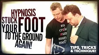 Street Hypnosis Techniques... HYPNOTIC FOOT STICK!