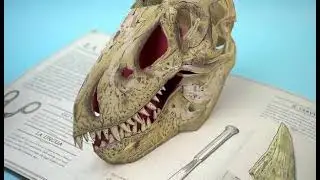 Tyrannosaurus rex: A Pop-Up Guide to Anatomy (Pop Up Book)- Amazing Book