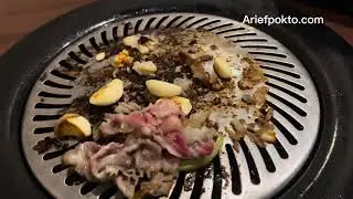 ASMR Makan AYCE Korean BBQ Manjog Rawamangun