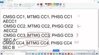 CBCS Subject Code for B.Sc. General Students of University of Calcutta